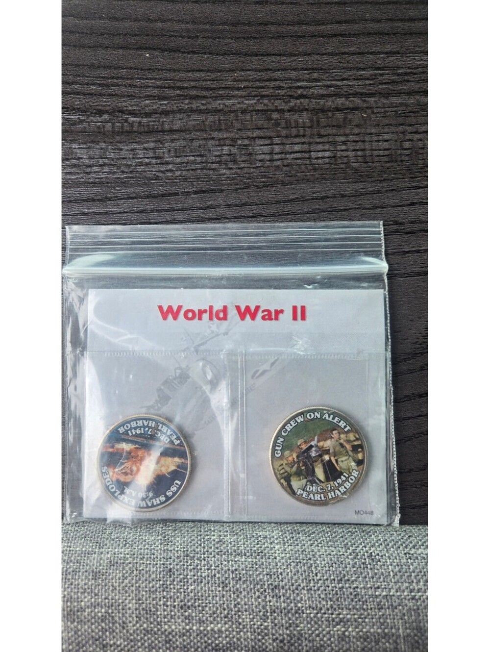 Pearl Harbor Coin Collection - USS Shaw Explodes & Gun Crew on Alert Commemorate